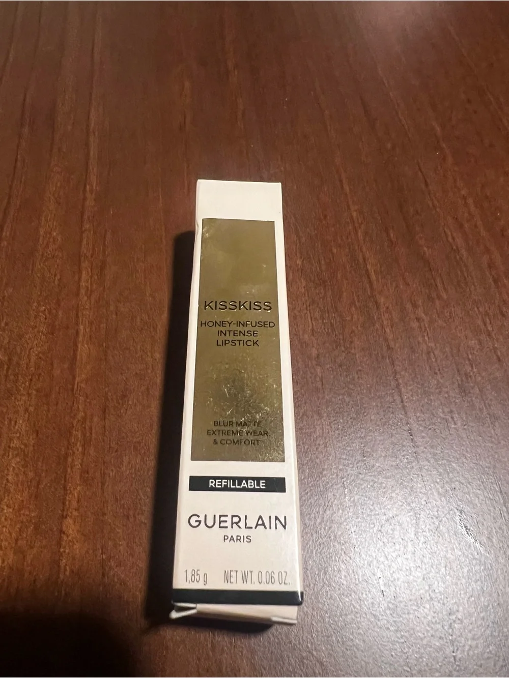 GUERLAIN Kiss Kiss Blur Matte Long-Wearing Lipstick 391 vibrant rose